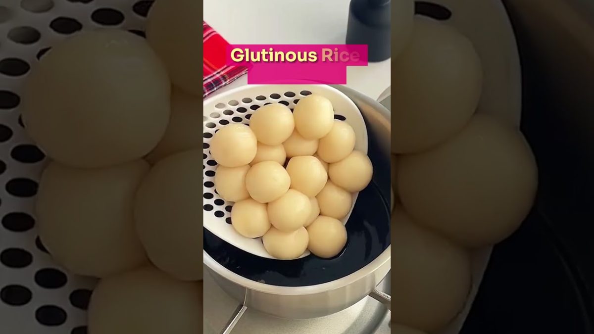 Easy Recipe For Brown Sugar Glutinous Rice Flour Balls | Learn To Make It Here!