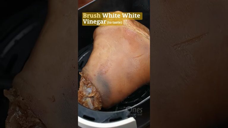 Air Fryer Crispy Pork Knuckle | Air Fryer Ham Hock Recipe #easyrecipe #homecooking #asianfood