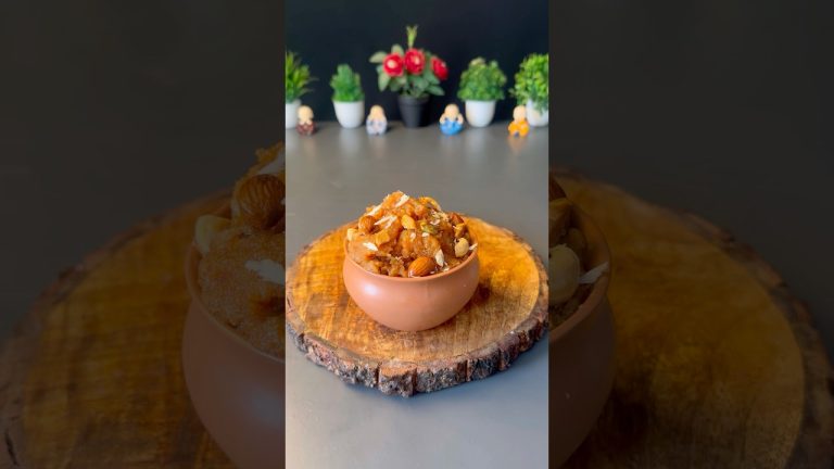 Quick Special Makhandi Halwa Recipe #shorts #recipe #dessert #halwa #cooking