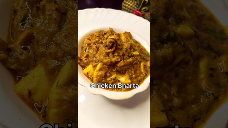 🔥Chicken Bharta Recipe 🤤 | #chickenbharta #chickenbhartarecipe #ytshorts #trending #reels #chicken