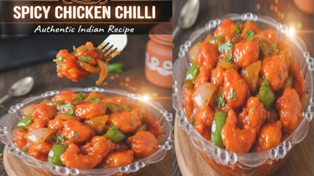The Best Spicy Chilli Chicken Recipe | Authentic Indo-Chinese Style | Easy Spicy Chicken Chilli