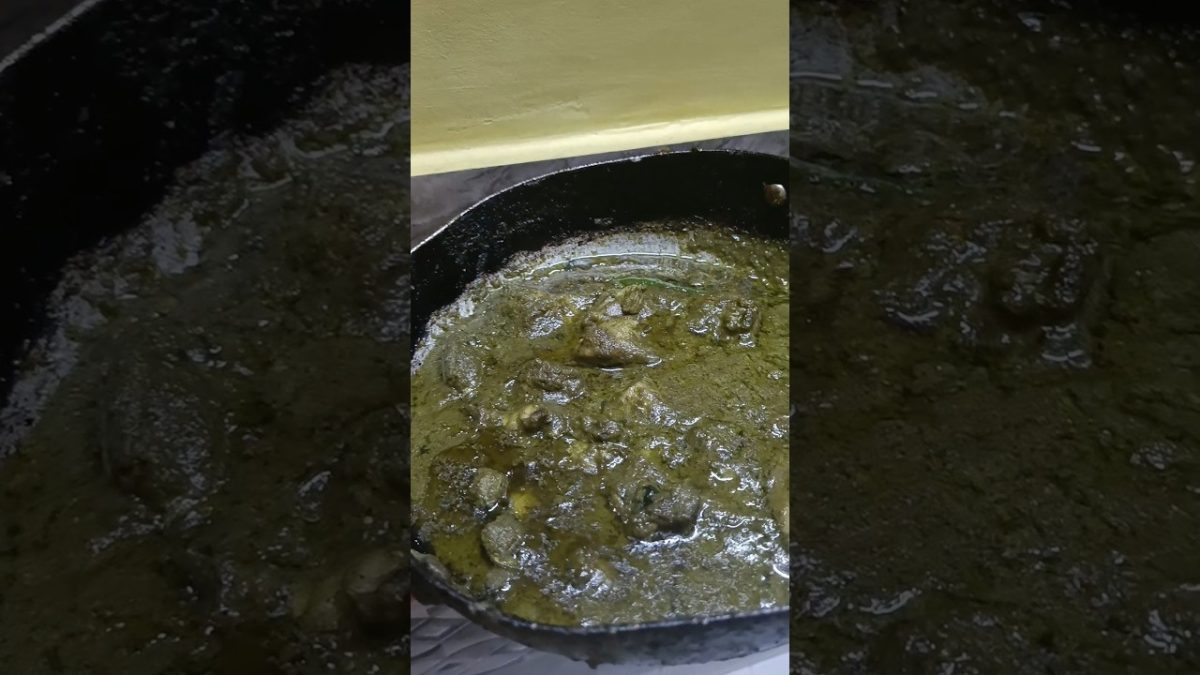 Chicken haryali recipe #shorts #bayan #recipe #chickenrecipes