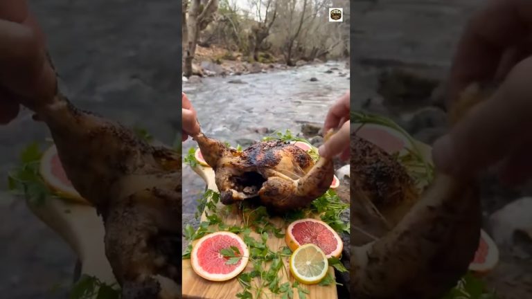 Cooking chicken with nature|#cooking #shorts