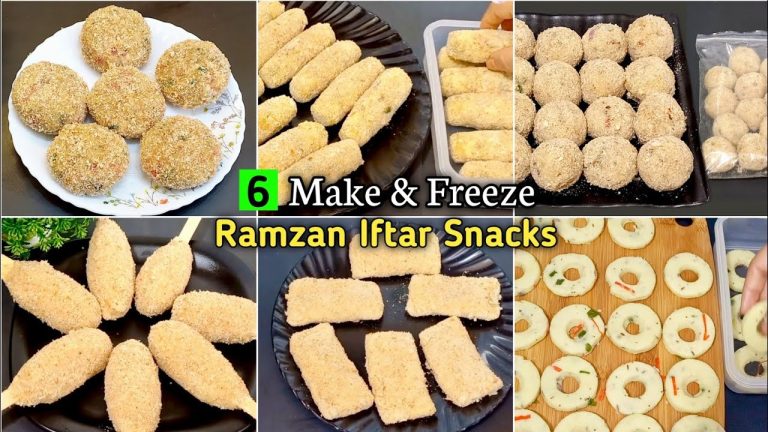 6 Make and Freeze Chicken Snacks | Ramzan Special Iftar Recipes | Ramadan Preparation 2026
