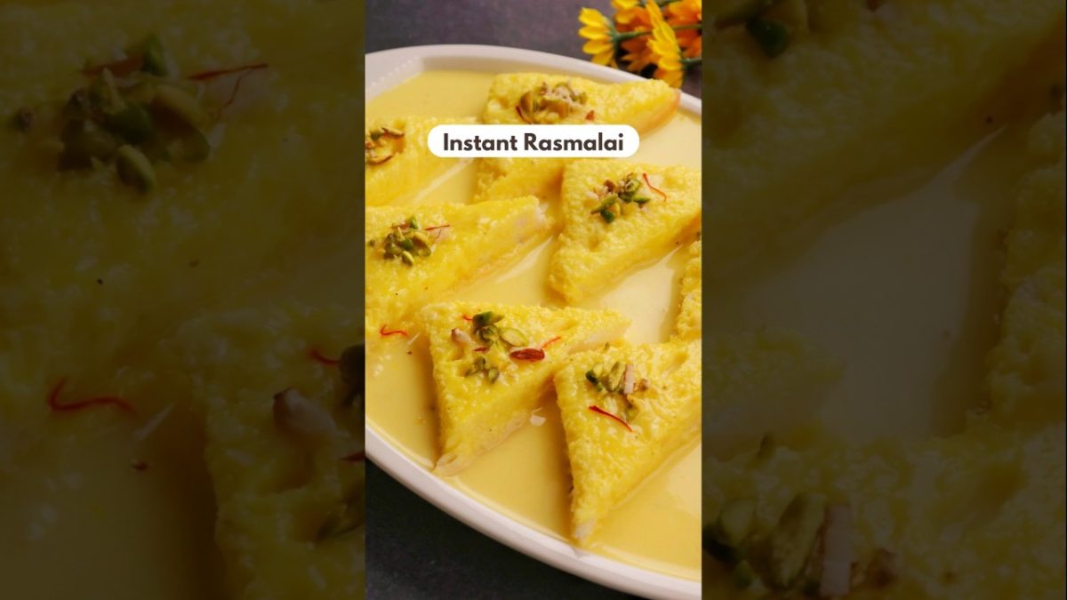 Instant Rich & Creamy Bread Rasmalai