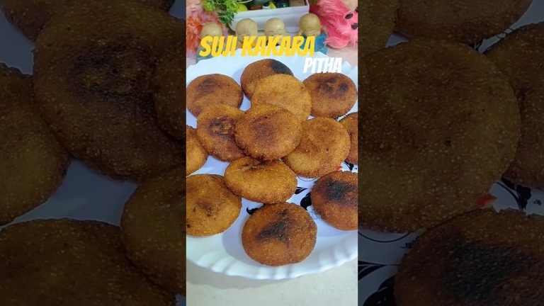 Suji Kakara || Kakara Pitha #recipe #cooking #shorts #kakarapitha #shortsvideo