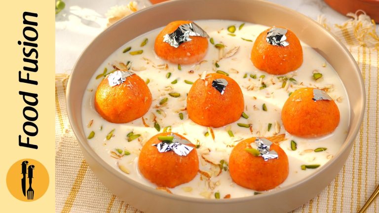 Gajar Gulab Jamun / Carrot Dessert Ramadan Special Recipe By Food Fusion
