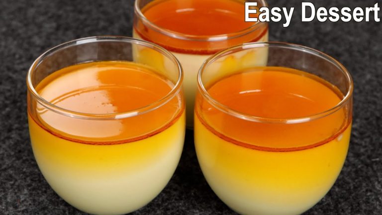 Easy Dessert melt in your mouth | Caramel Custard Pudding Recipe