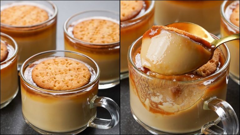 Caramel Dessert Cup | Summer Dessert Recipe | Milk Caramel Dessert | N'Oven