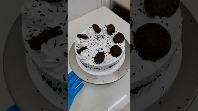 Vanilla orange cake recipe #shorts #shortsfeed #trending #oreocake