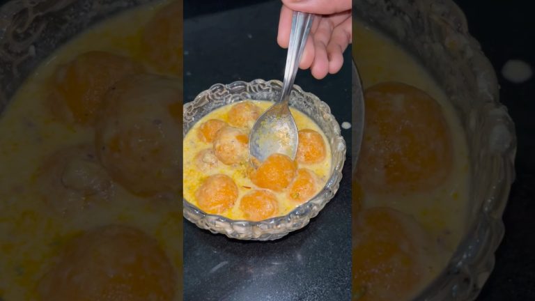 🥕 मार्केट से गाजर जाने से पहले ये बना लो! Gajar Ki Rasmalai | Unique Carrot Dessert Recipe #shorts