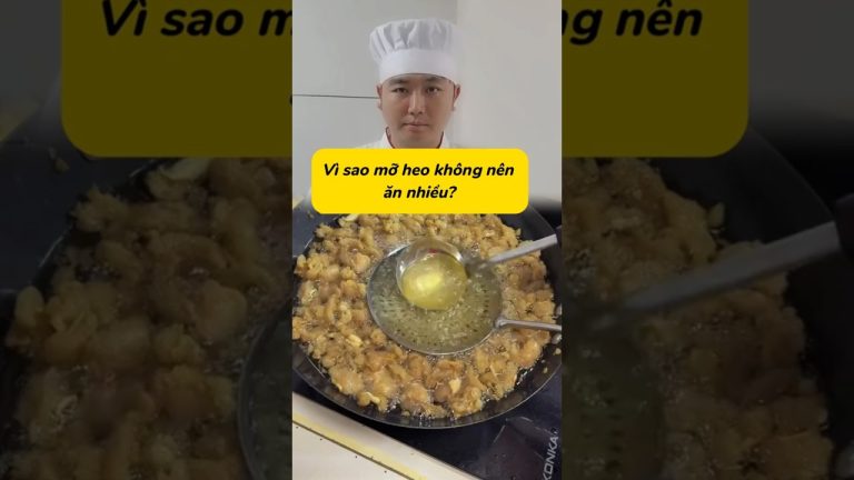 How to Make Delicious Pork Fat! #shorts #shortscooking #mukbang