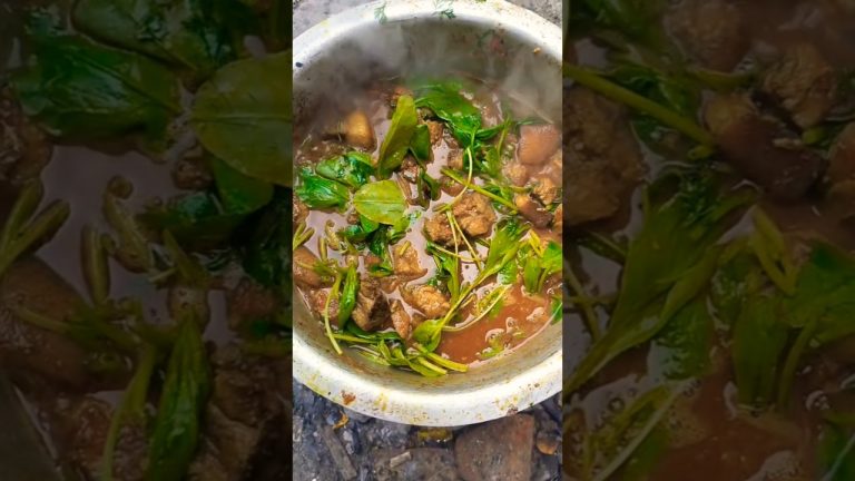 🤤pork meat / pork eating / pork curry #pork #porkcurry #foodie