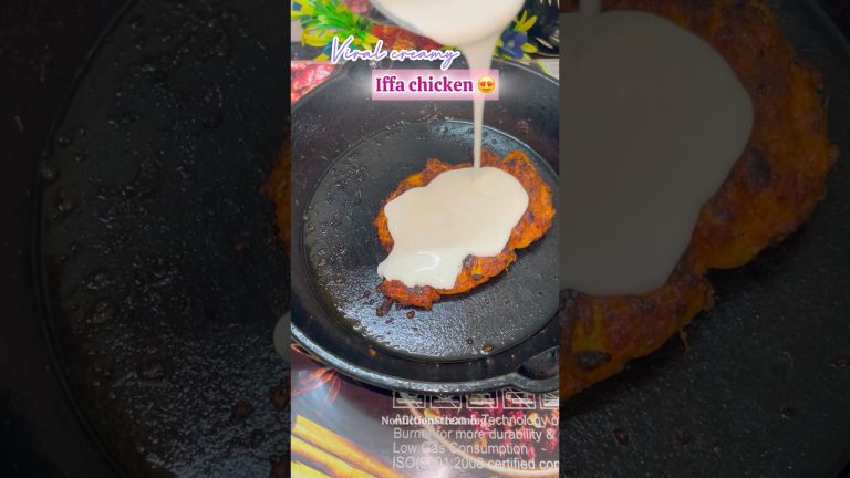 Viral iffa chicken recipe🔥with homemade mayo😋😍 #youtubeshorts #trending #iffachicken #chicken
