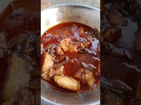 Oily & Spicy Pork Curry 😍 !! #food #cooking #love #shortvideo #recipe #chicken #prok #shorts