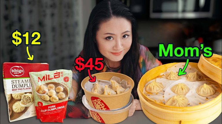 Costco vs. Restaurant vs. Chinese Mom: Who makes the BEST Soup Dumplings?
