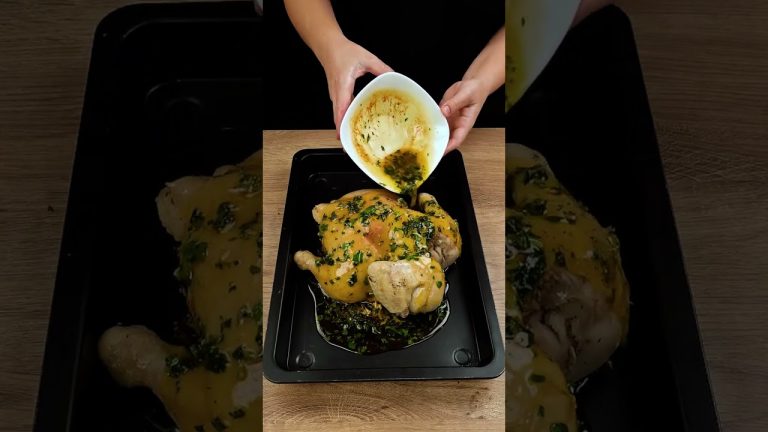 No one has done anything like this before! The chicken melts in your mouth! #shots #food #chicken