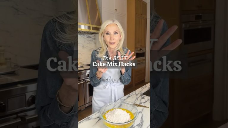 LORAfied Cake Mix Hacks #lorafied #bakinghacks #kitchenhacks #lifehacks