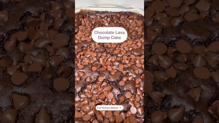 Chocolate Lava Dump Cake