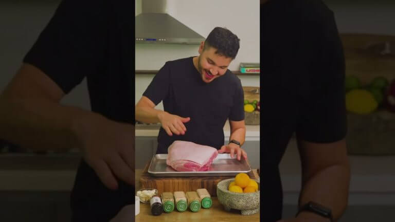 Cuban Roasted Pork Shoulder aka Lechón Asado #pork #food  #cerdo #puerco #chef #foodie