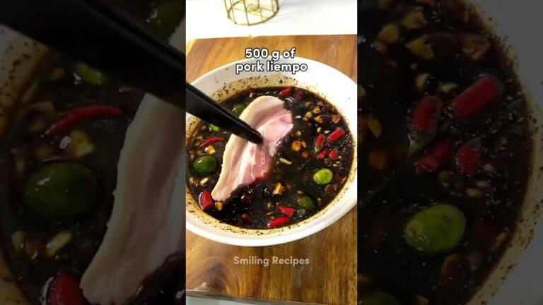 Air Fryer Barbecue Pork Liempo