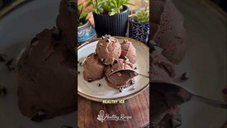 No Sugar Guilt-Free Ice Cream | No Cream, No Jaggery | Healthy #recipe #healthyfood