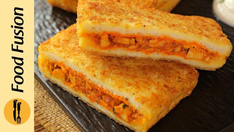 Chicken Tikka French Toast Ramzan Special Recipe By Food Fusion