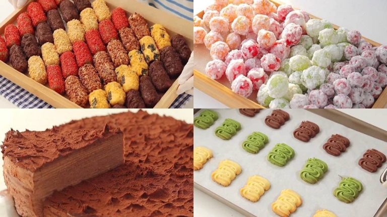 Satisfying Relaxing Video|Egg Roll Soufflé Recipe|Asmr|Tiktok