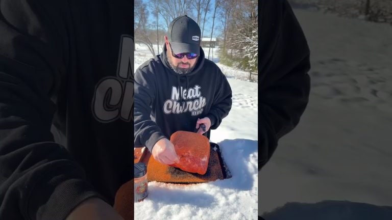 Not bad for an “easy bake oven” 😂 #pork #pelletgrill