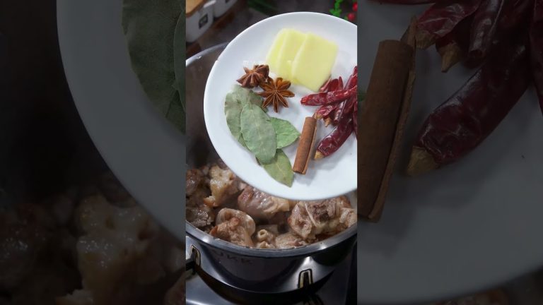 Spicy pig's trotters are delicious and easy to make  #recipe #chinesefood