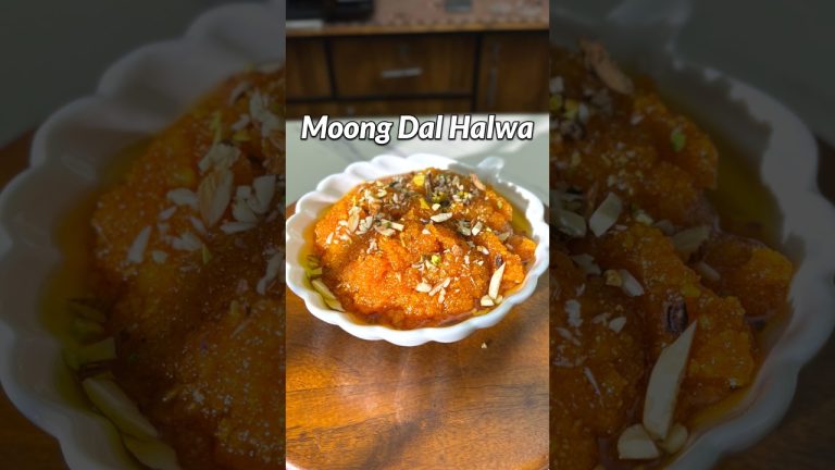 Moong Dal Halwa #halwa #recipe #shorts