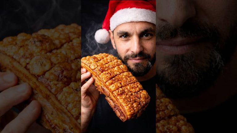 Smoked Crackle on the Kettle  #porkdishes #bbq #crackle #weber