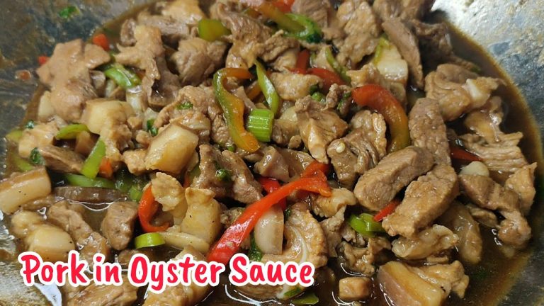 Pork in Oyster Sauce | Konting Sangkap pero Masarap! | Pork Recipe