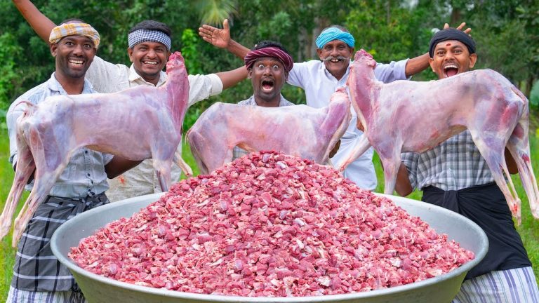 MUTTON CHUKKA | Village Style Mutton Fry Mutton Soup Recipe Cooking | Chukka Varuval | Mutton Recipe