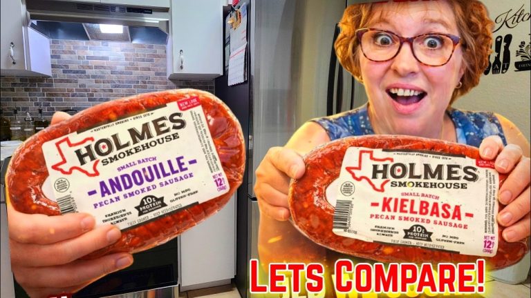 Taste Testing Publix Holmes Kielbasa & Andouille Smokehouse Pecan Smoked Pork With Hawaiian Stuffing