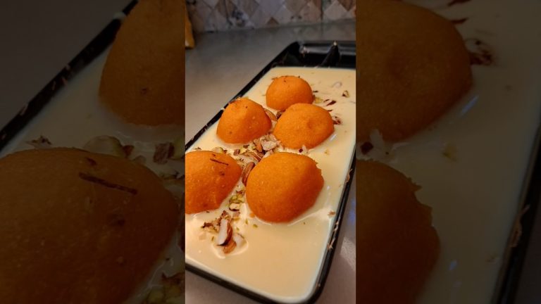 Carrot Rasmalai | Sweet Recipe | #shorts #online #shortsfeed #trending #ytshorts #food #recipe