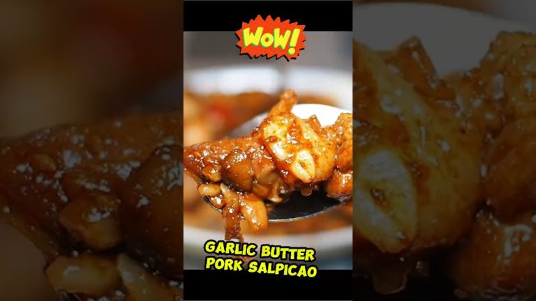 Gawin Ito sa Pork at Mapapa Extra Rice Ka! 🤤🔥 Garlic Butter Pork Salpicao Recipe #Shorts #cooking