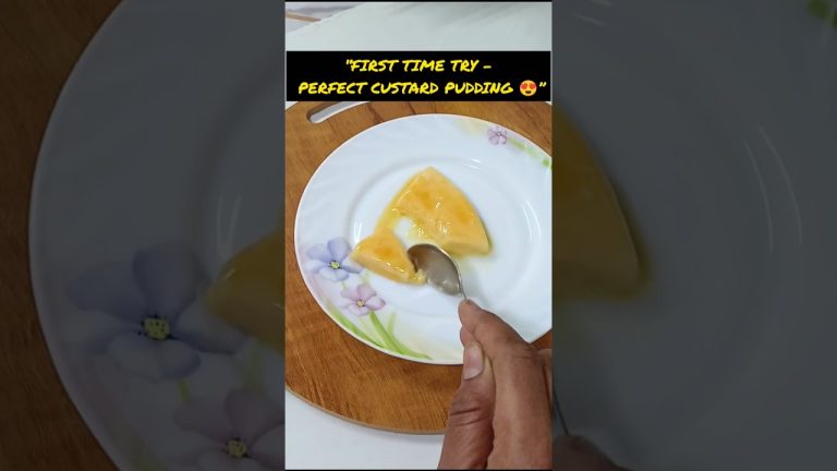 👉 Custard Pudding Recipe | 5 Minute Dessert | No Oven No Baking | Easy Pudding at Home