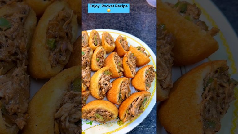 Chicken Bread Pocket Recipe for Kids at Iftari | Ramadan Special Chicken Bread Pocket Iftar Recipe