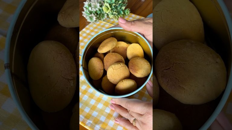 No cups no grams Nankhatai #shorts #food #recipe #nankhatai #baking #cookies #cooking #healthyfood