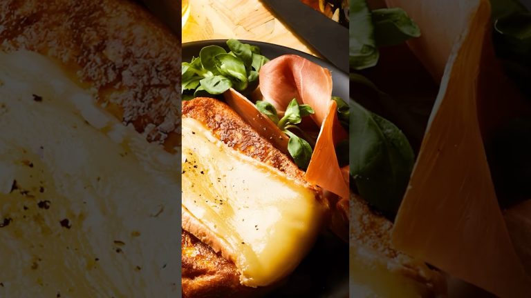 Brioche perdue au Raclette du Valais AOP et au jambon cru ⭐ #Raclette #AOP #jamboncru