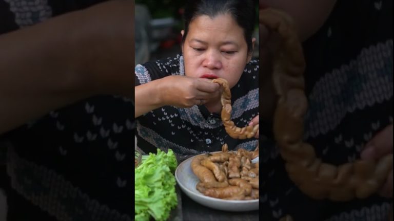 Pork Intestine #shorts #food #mukbang #homeroasting #eating ##eat