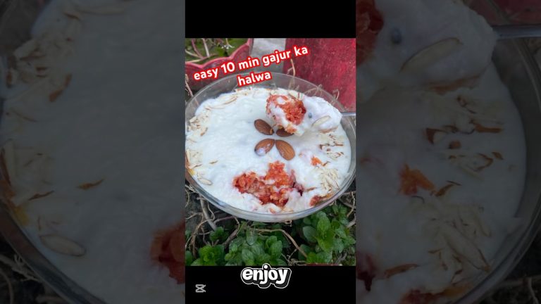 Gajar Ka Halwa 🥕 | Winter Special Sweet Recipe #shorts