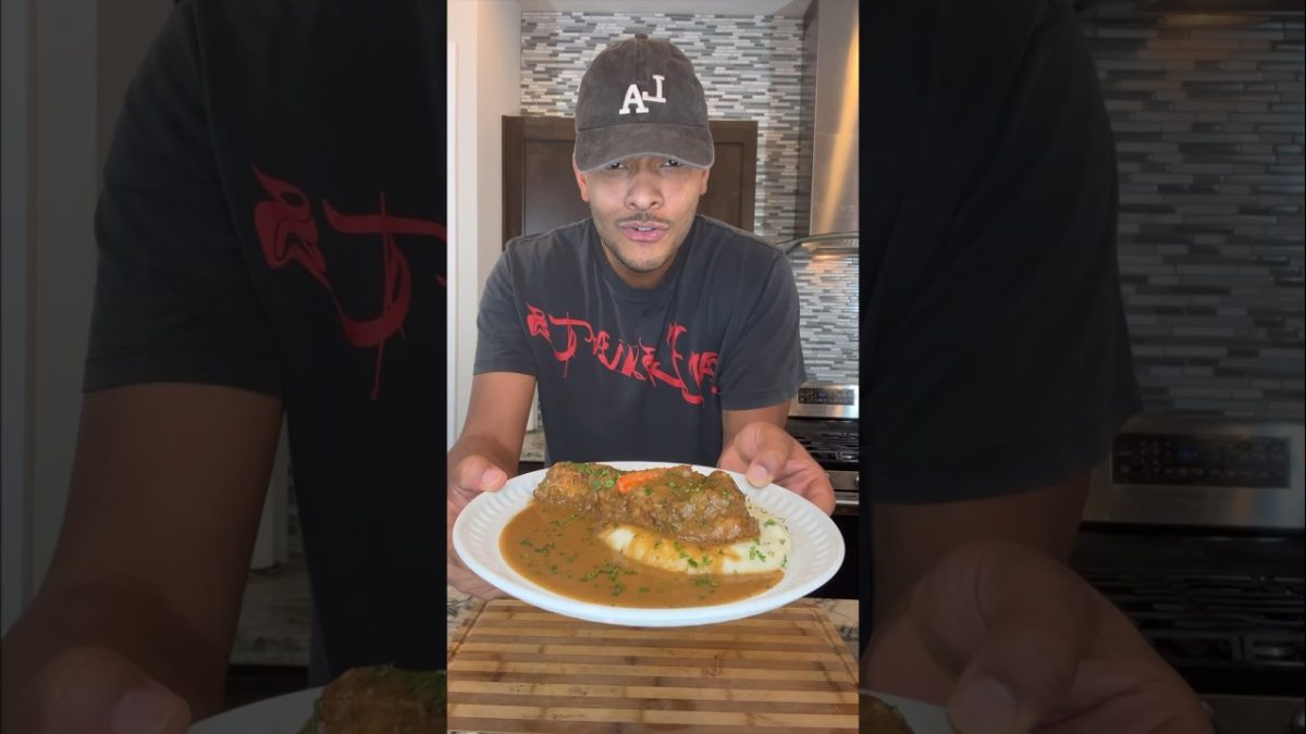 Elevating a classic: Smothered Pork Chops! All my recipes are on my website www.kilbykash.com