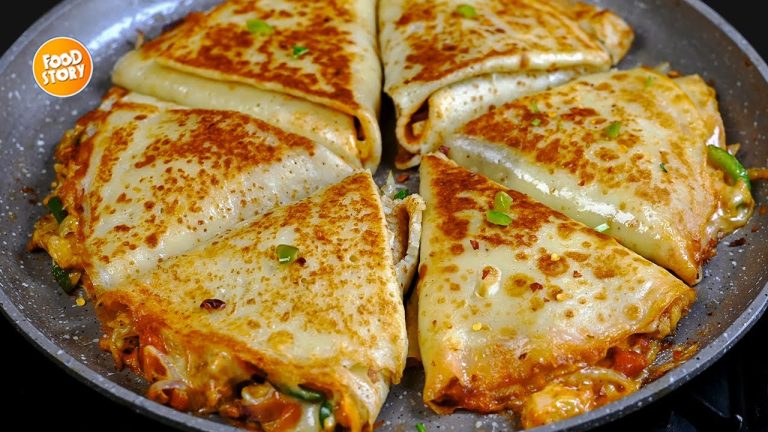 Iftar Special Creamy Chicken Crepe Sandwich Recipe, Delicious Ramzan Recipe by Samina Food Story