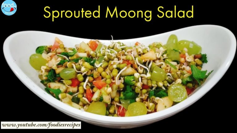 #shorts sprouted moong recipe | moong sprouts salad