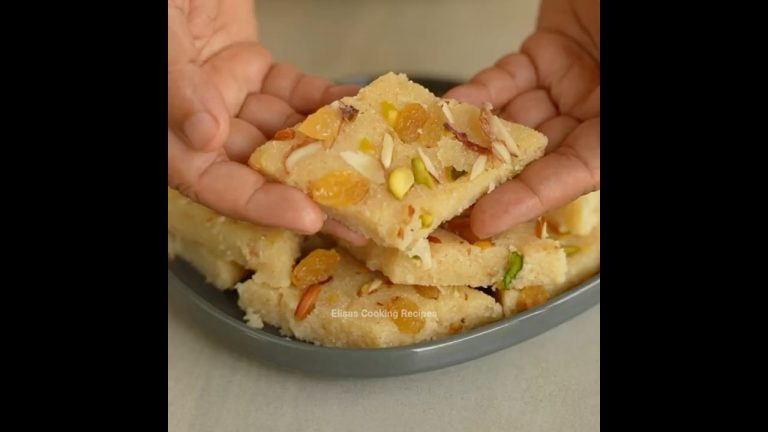 মাত্র দুই মিনিটে সুজির বরফি বানান সবাই অবাক হয়ে যাবে খেয়ে। #sujir_barfi