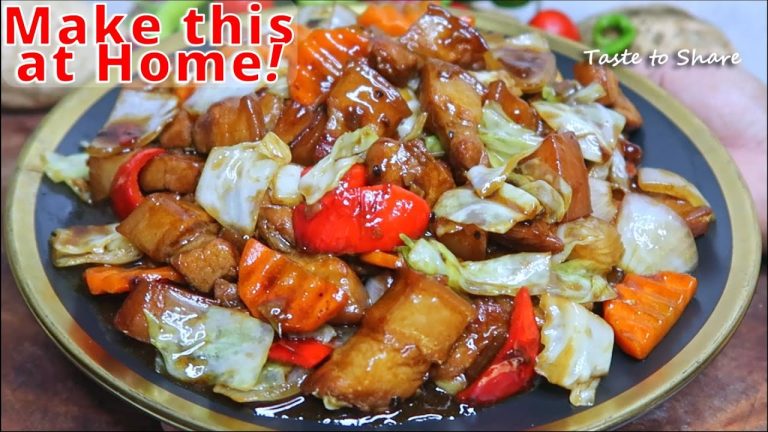 Pork Belly with Cabbage Recipe ❗🔥 you will cook it again & again!