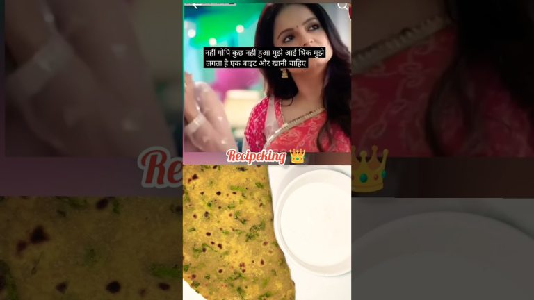 Gopi bahu  recipe.#celebrity #thepla recipe #1million #gopibahu #podcast #virel #trend#tvshow #1k .