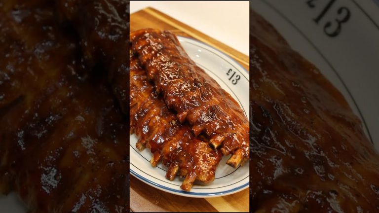 옛날엔 차암 맛있었던 폭립 #shorts